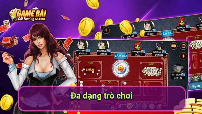 Đa dạng trò chơi